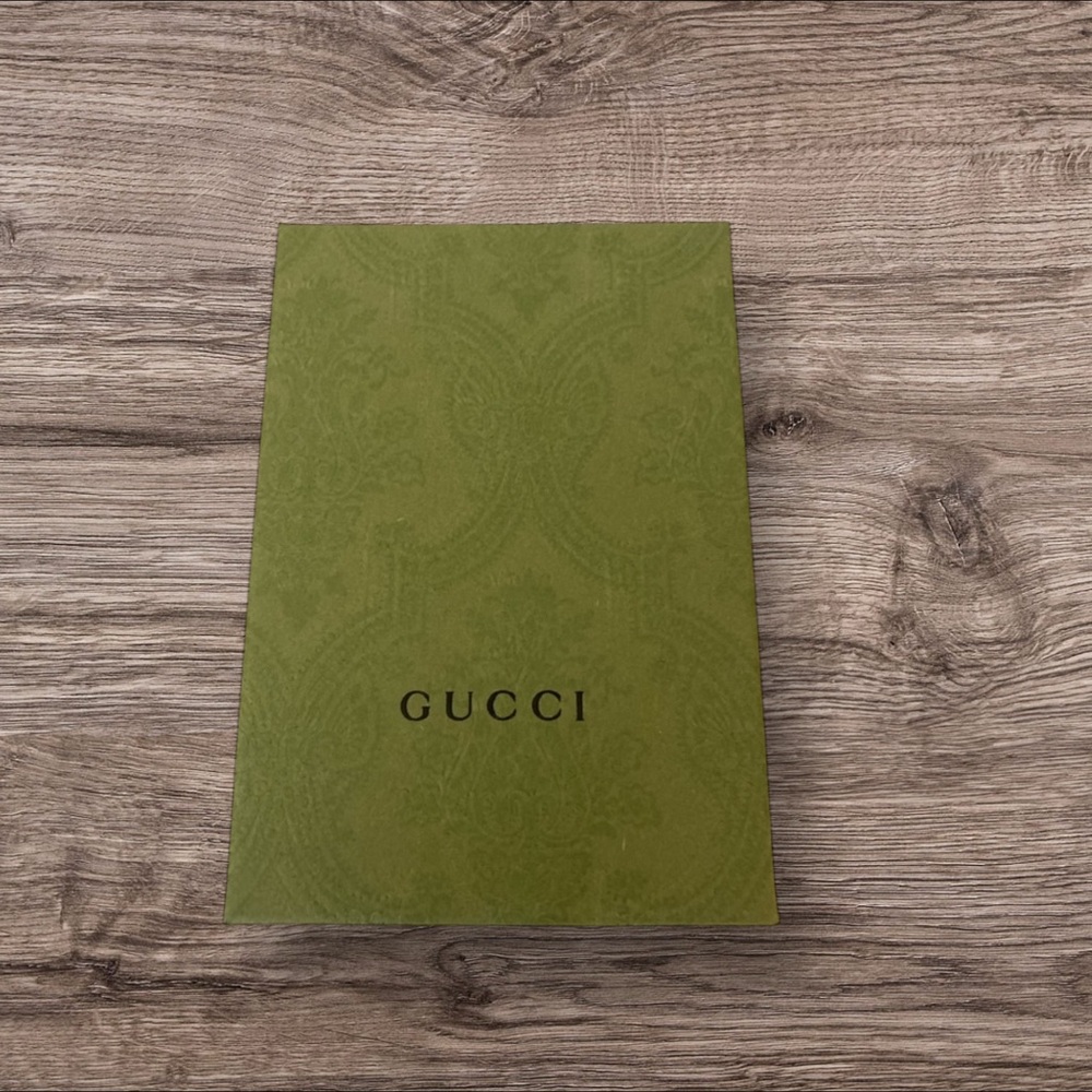 Gucci GG Canvas Card Holder Wallet Beige Ophidia Marmont Logo Full Set - Picture 6 of 9